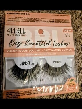 4 Pc Ardell Big Beautiful Lashes - Poppin (Black)